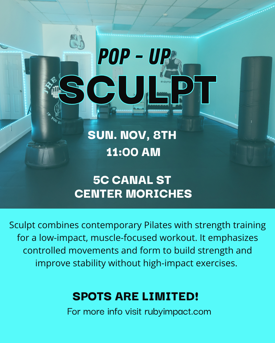 Sculpt with Ashley | Pup-up Class